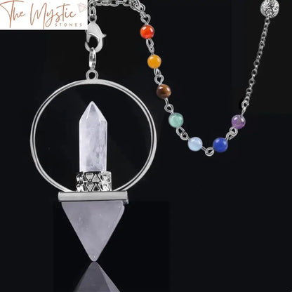 Chakra Crystal Dowsing Pendulums