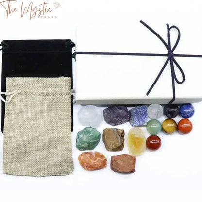 Chakra Crystal Sphere Set - Reiki Healing Stones