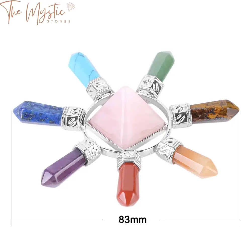 Chakra Energy Pyramid Hexagonal Prism