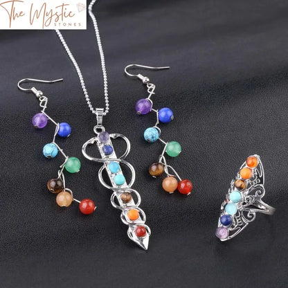 Chakra Femme Natural Stone Jewelry Set