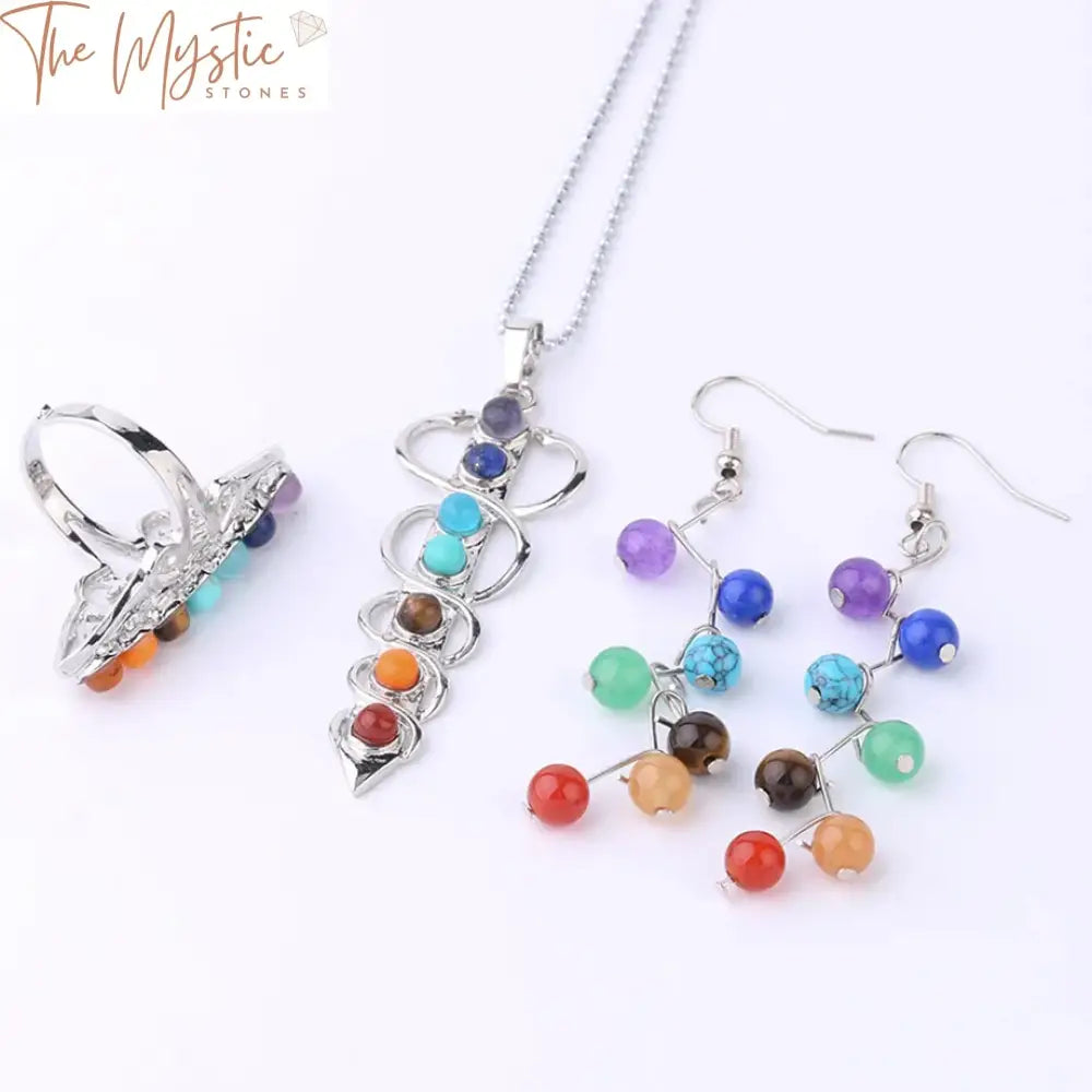 Chakra Femme Natural Stone Jewelry Set