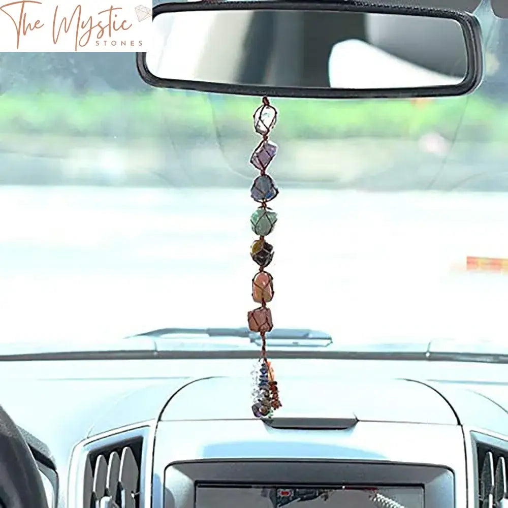 Chakra Gemstone Car Hanging Ornament