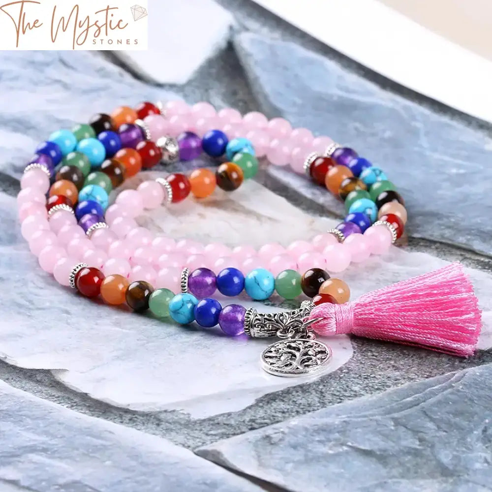 Chakra Harmony Layered Bracelet