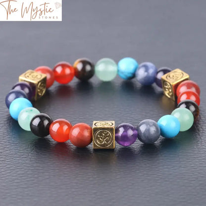 Chakra Healing Beaded Bracelet