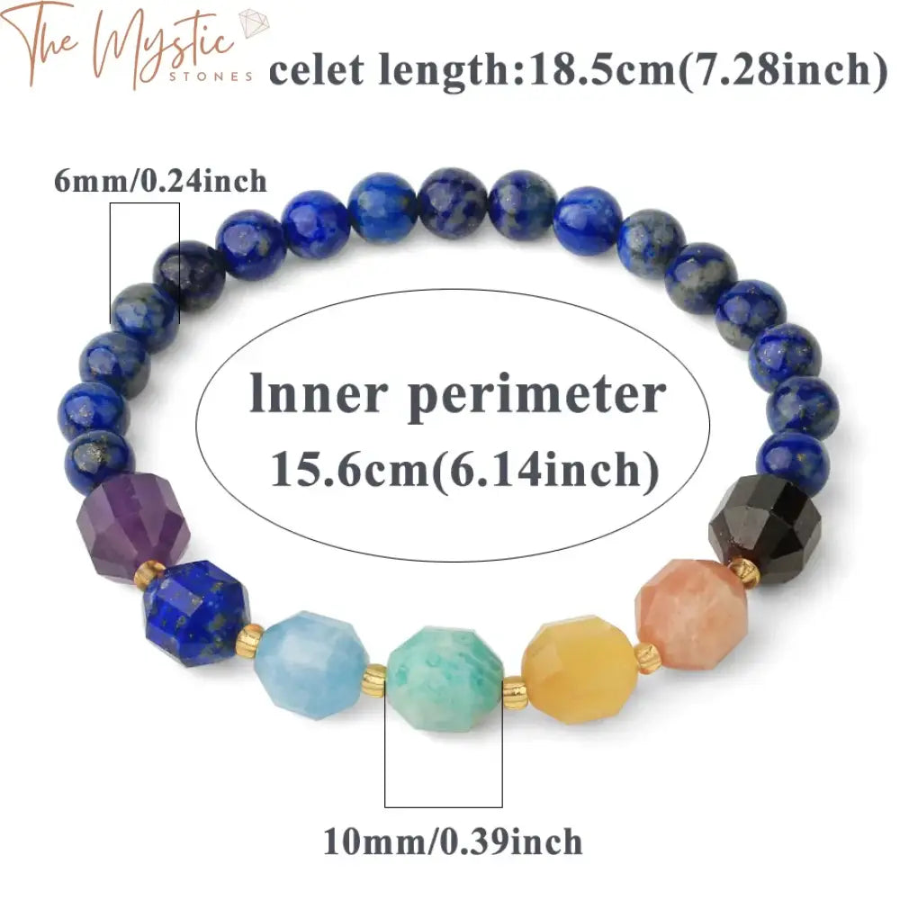 Chakra Healing Crystal Bracelet