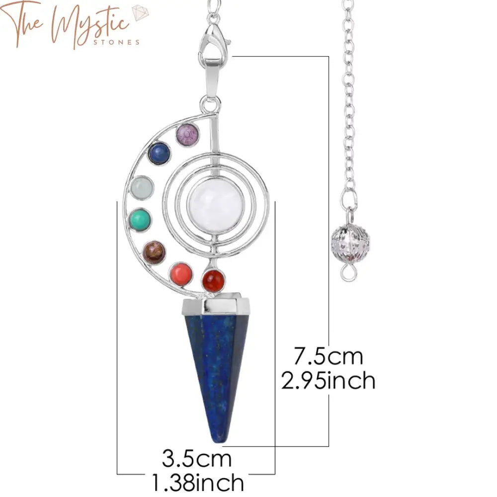 Chakra Healing Crystal Pendulum