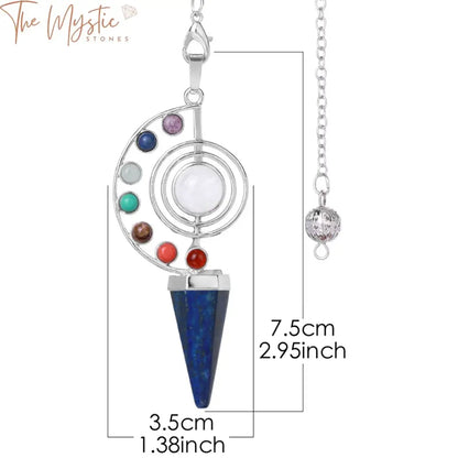 Chakra Healing Crystal Pendulum