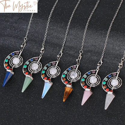 Chakra Healing Crystal Pendulum