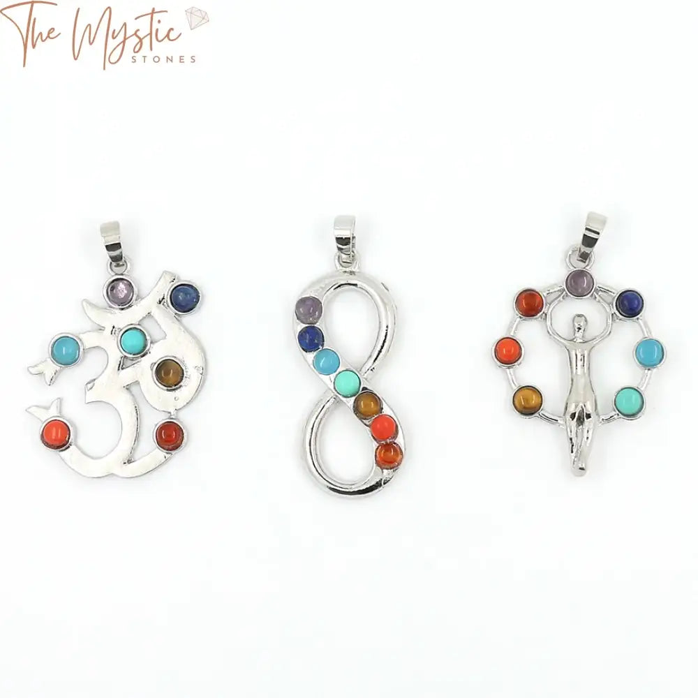 Chakra Healing Tree Of Life Pendant