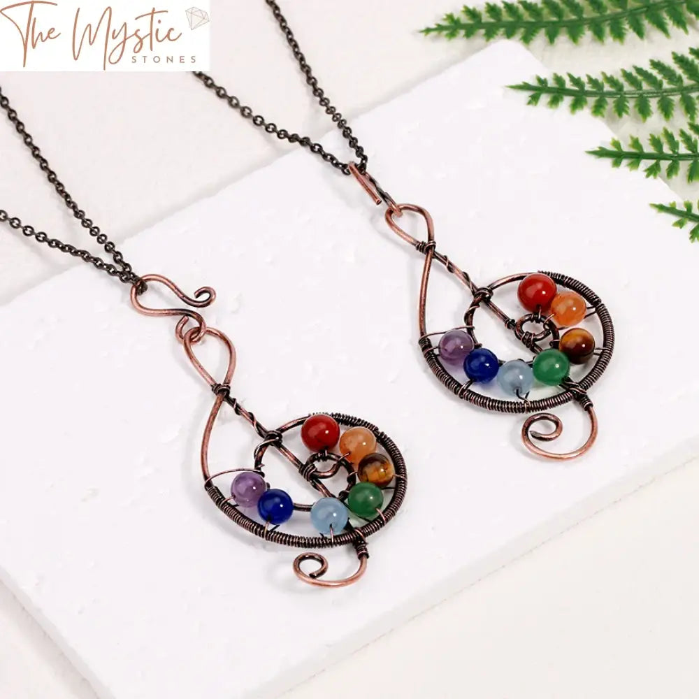 Chakra Notes Healing Pendant Necklace