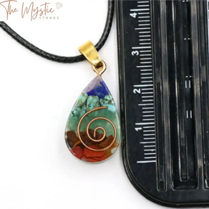 Chakra Orgone Healing Pendant