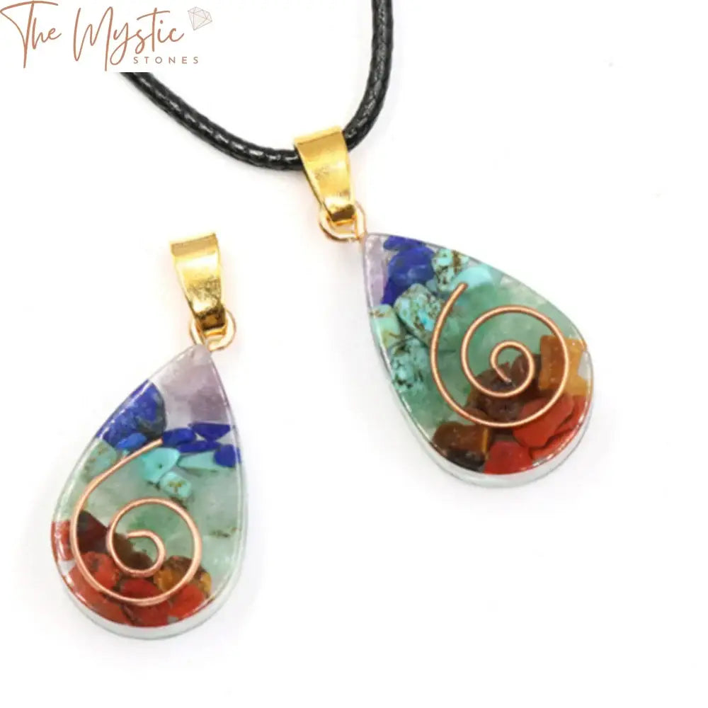 Chakra Orgone Healing Pendant