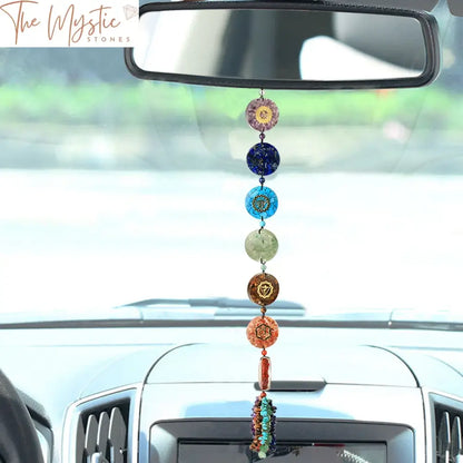 Chakra Orgonite Om Car Hanging Decor