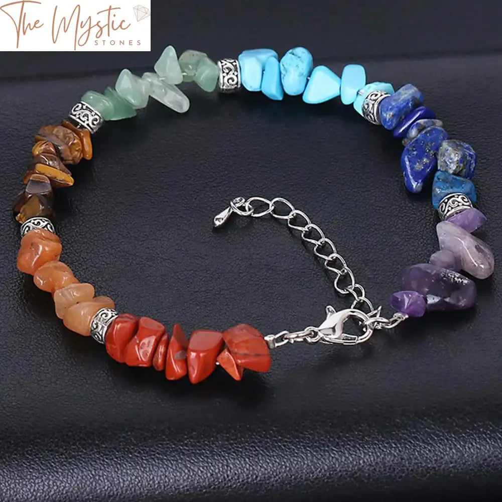 Chakra Stone Adjustable Bracelet