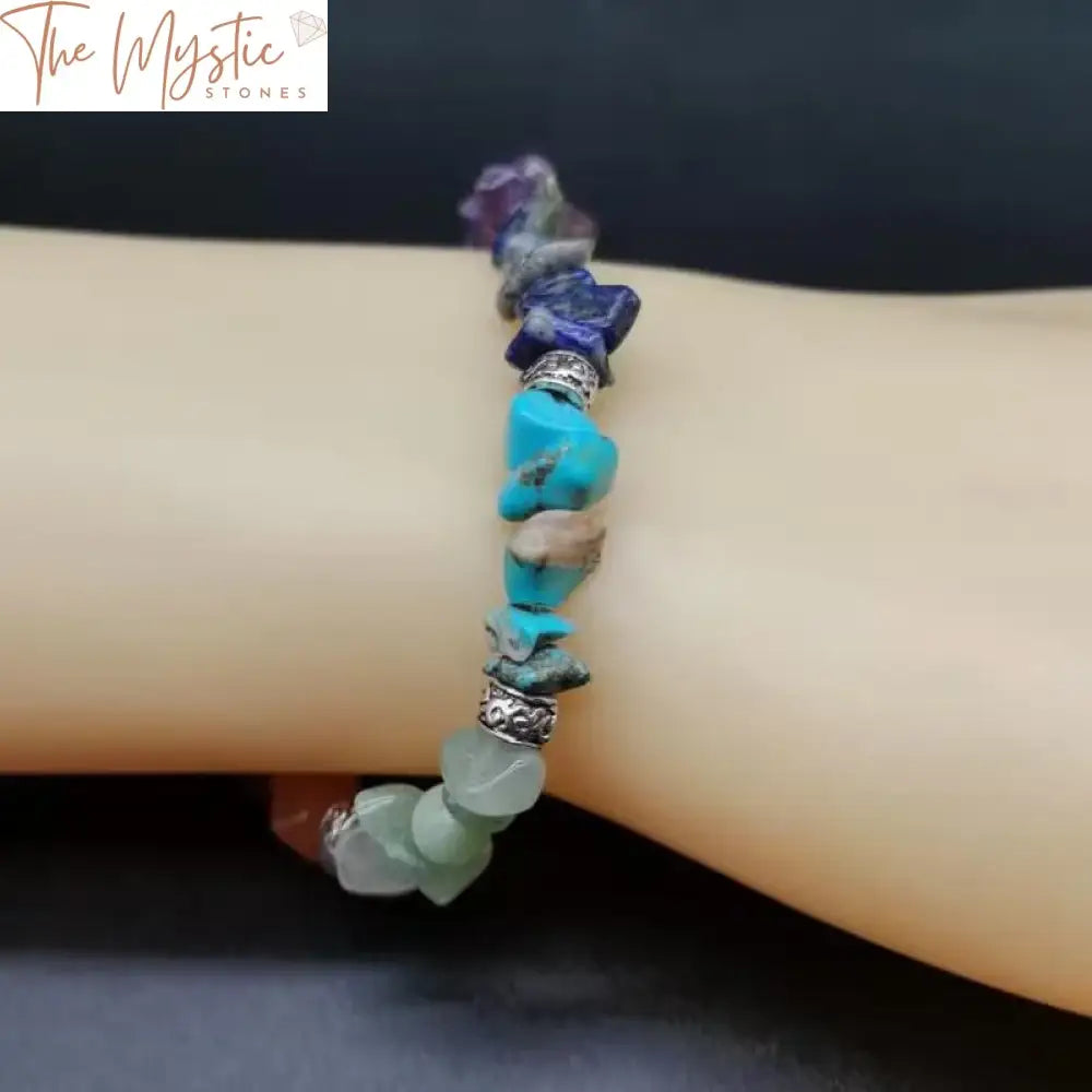 Chakra Stone Adjustable Bracelet