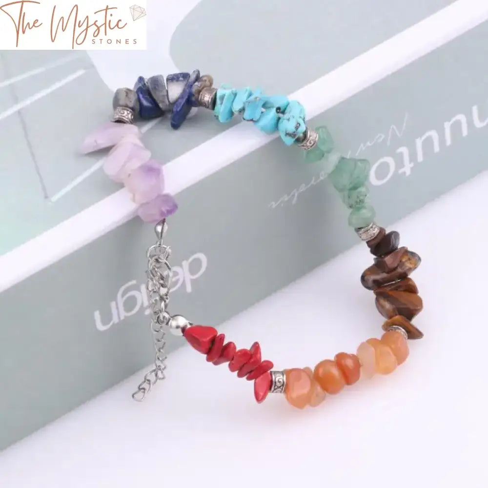 Chakra Stone Adjustable Bracelet