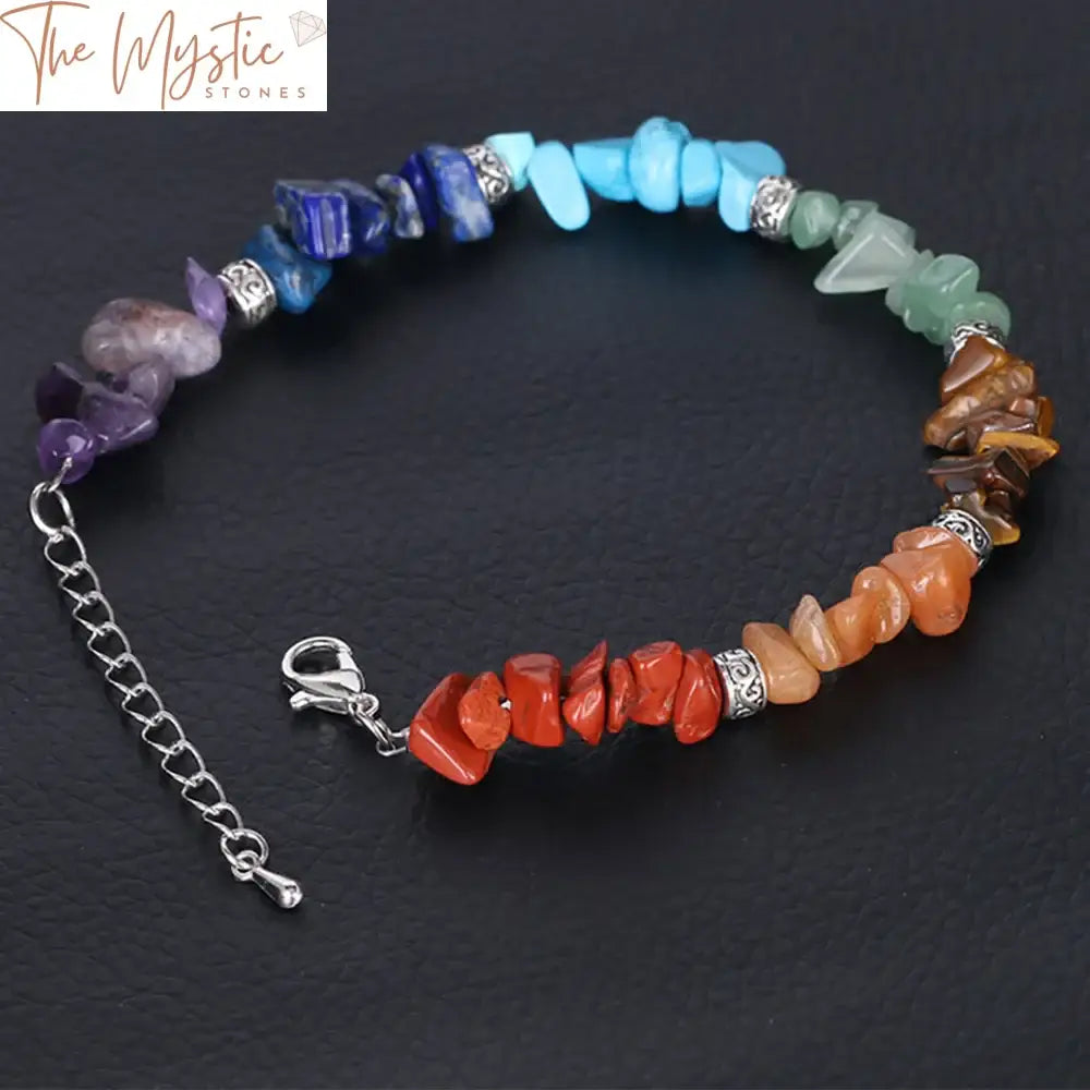 Chakra Stone Adjustable Bracelet