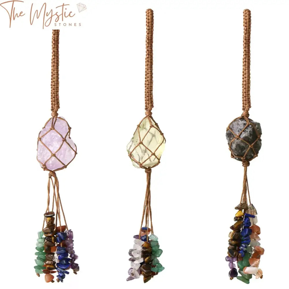 Chakra Stone Car & Home Hanging Ornament