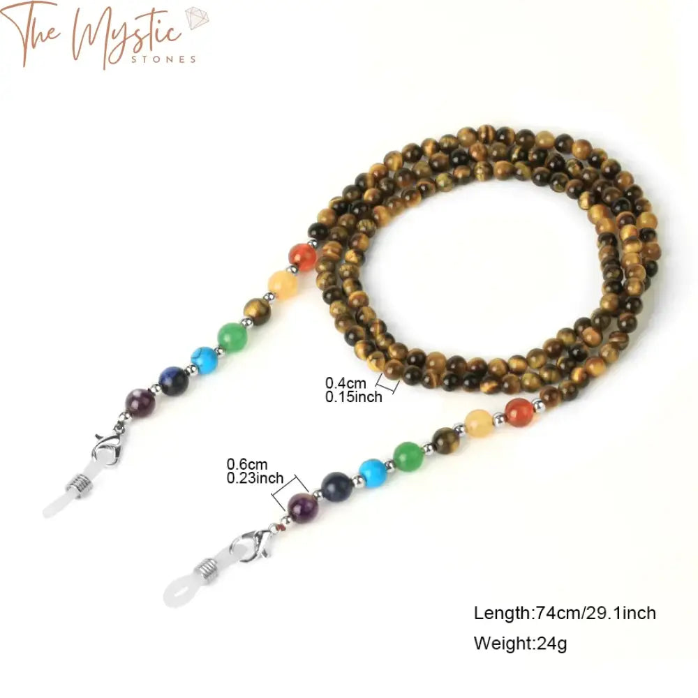 Chakra Stone Eyeglass Chain