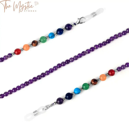 Chakra Stone Eyeglass Chain