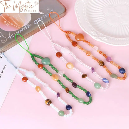 Chakra Stone Phone Lanyard H076