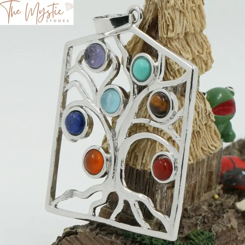 Chakra Theory Tree Of Life Pendant