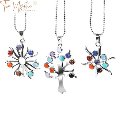 Chakra Tree Of Life Energy Necklace