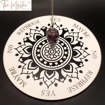 Chakra Tree Of Life Gemstone Pendulum