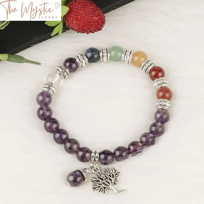 Chakra Tree Of Life Healing Bracelet