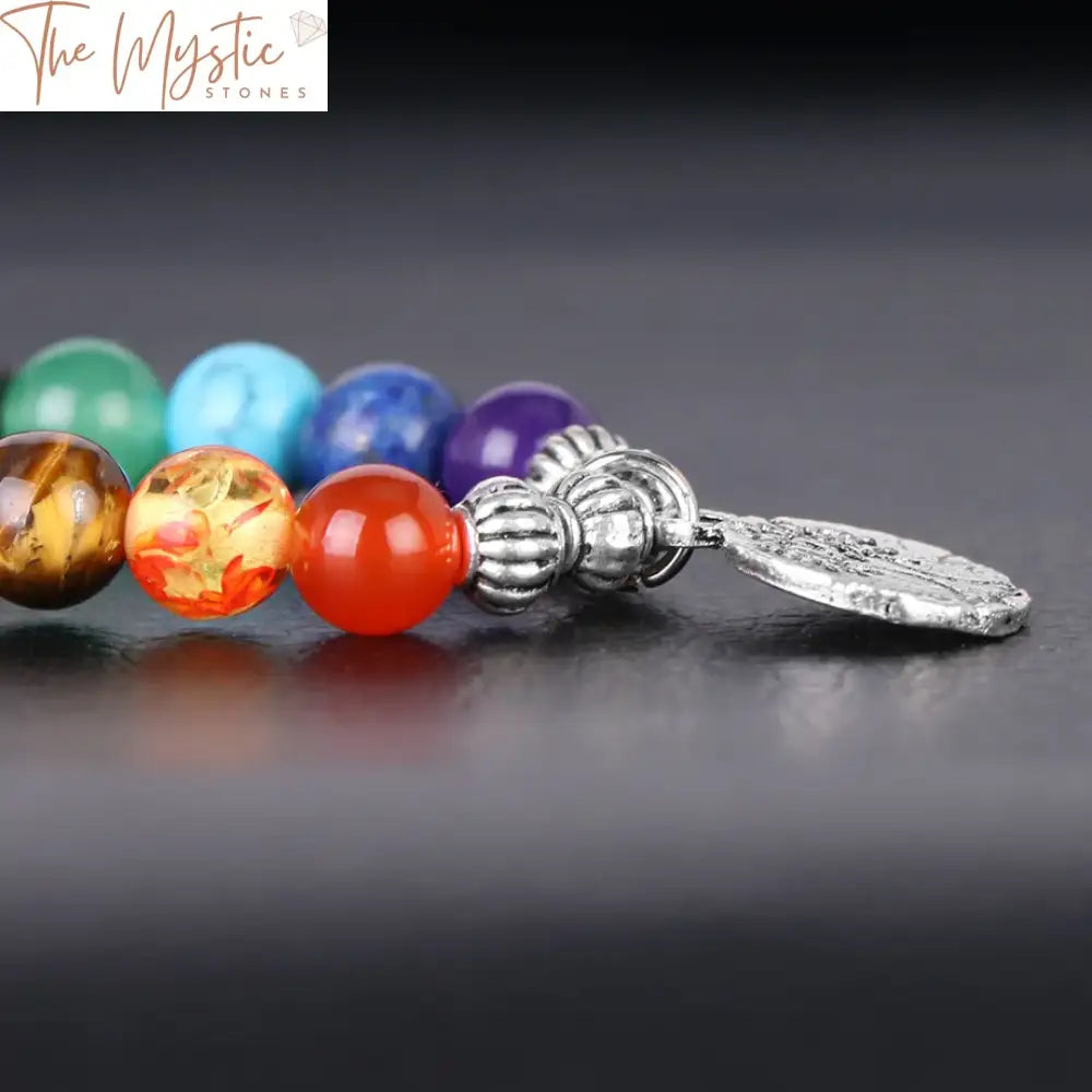 Chakra Tree Of Life Multilayer Bracelet