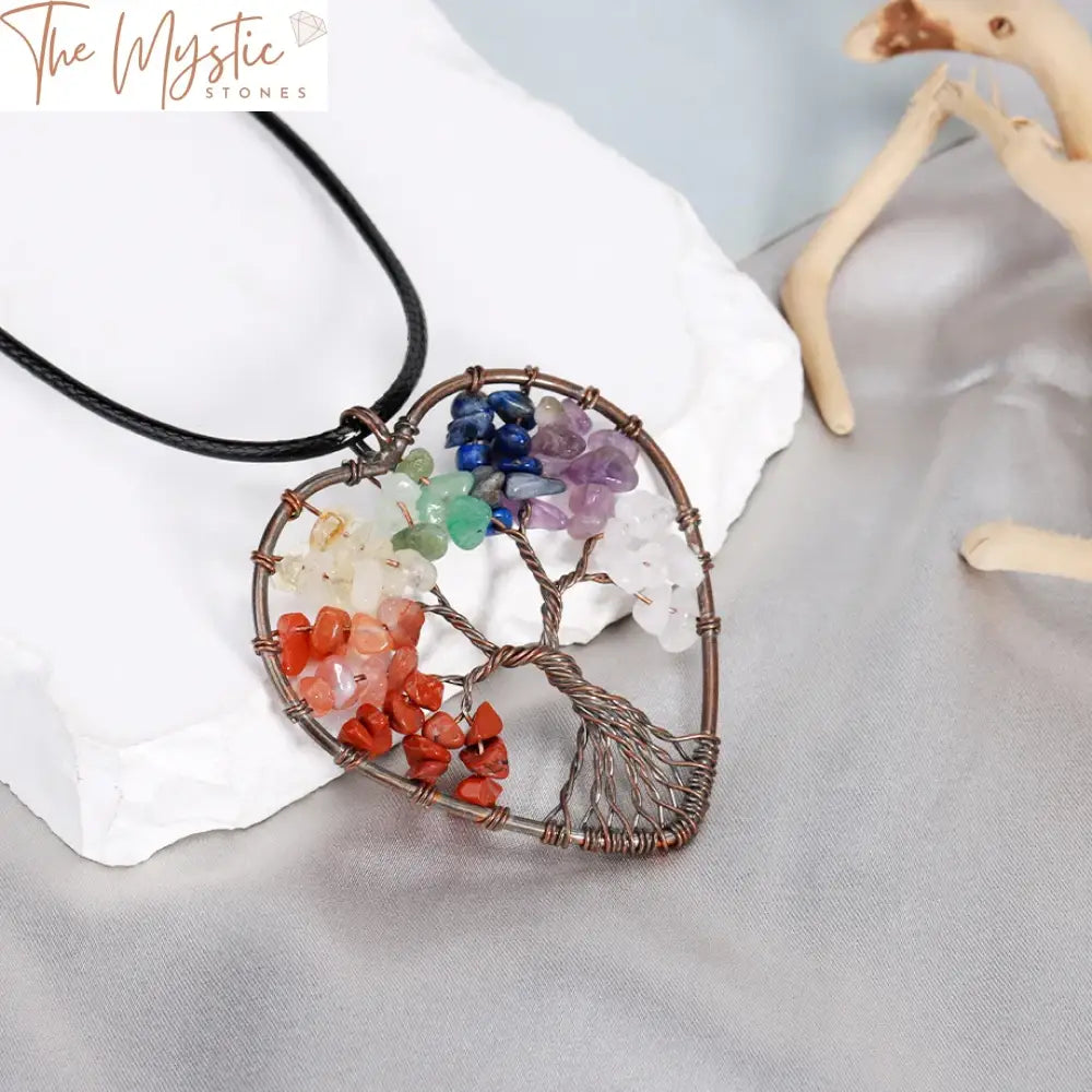 Chakra Tree Of Life Necklace