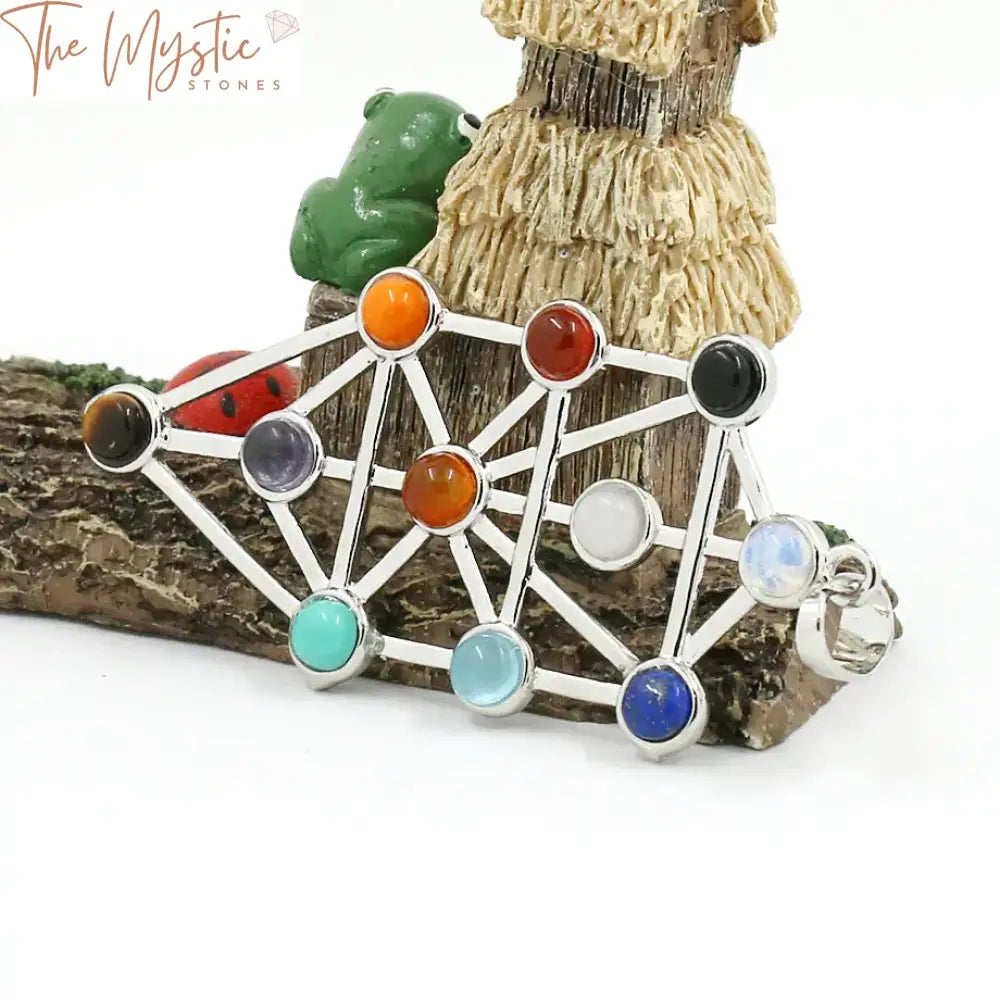 Chakra Tree Of Life Opal Pendant