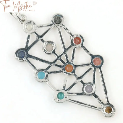 Chakra Tree Of Life Opal Pendant