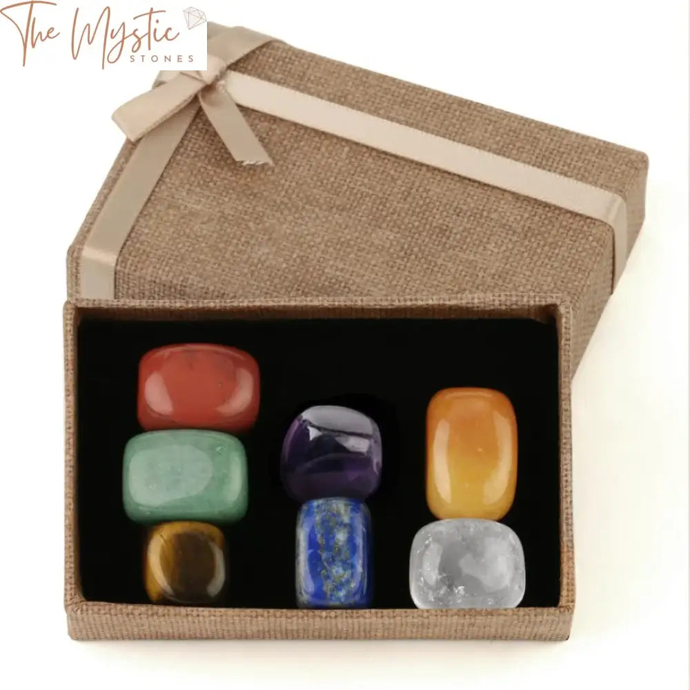 Chakra Tumbled Stone Set - 7 Colors