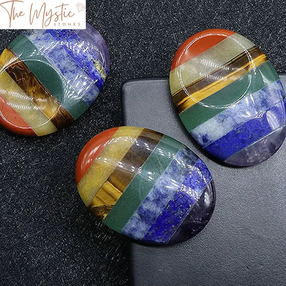 Chakra Worry Stone Set