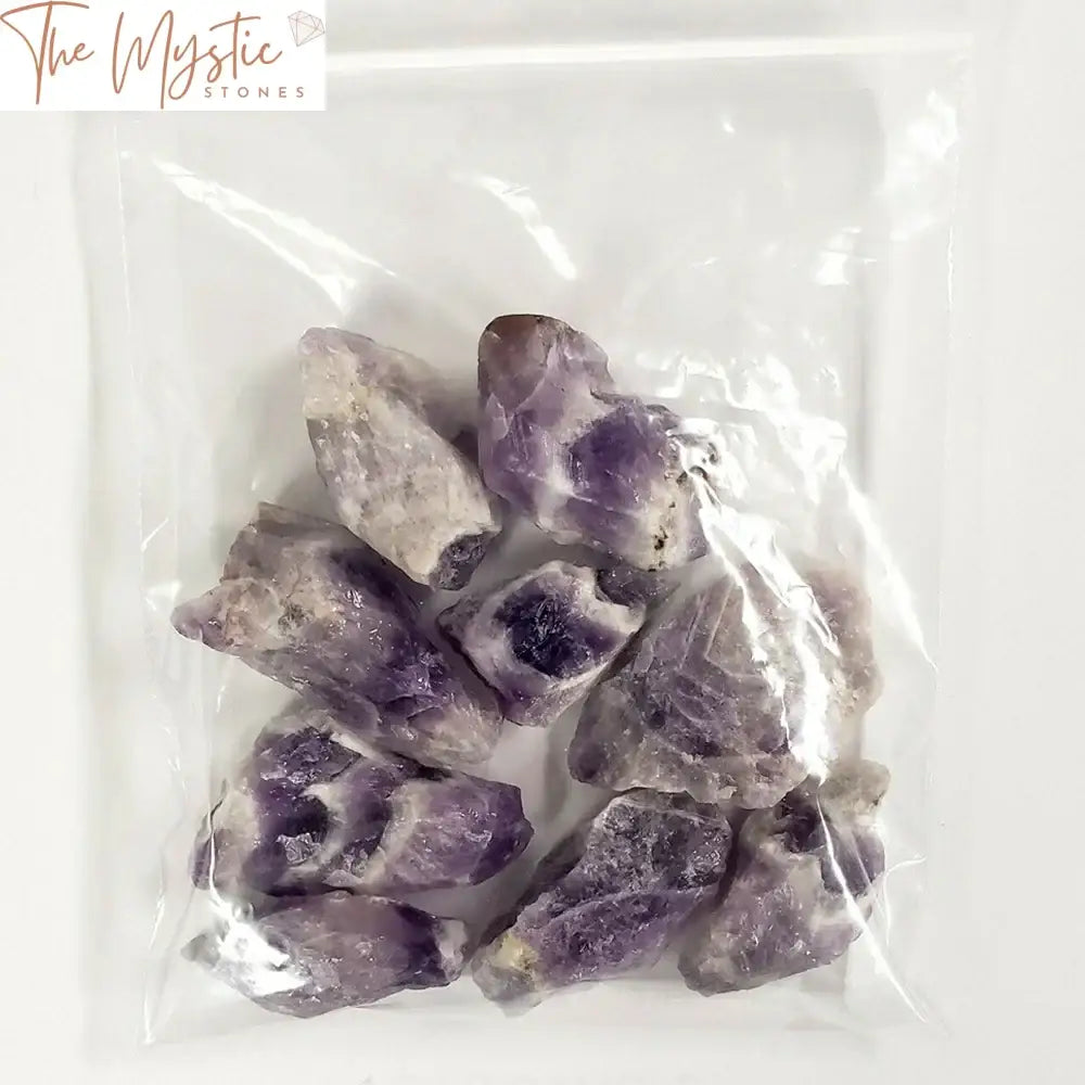 Chevron Amethyst Reiki Crystal Specimen