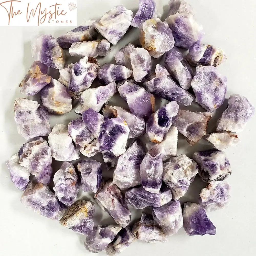 Chevron Amethyst Reiki Crystal Specimen