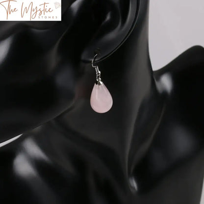 Classic Teardrop Natural Stone Earrings