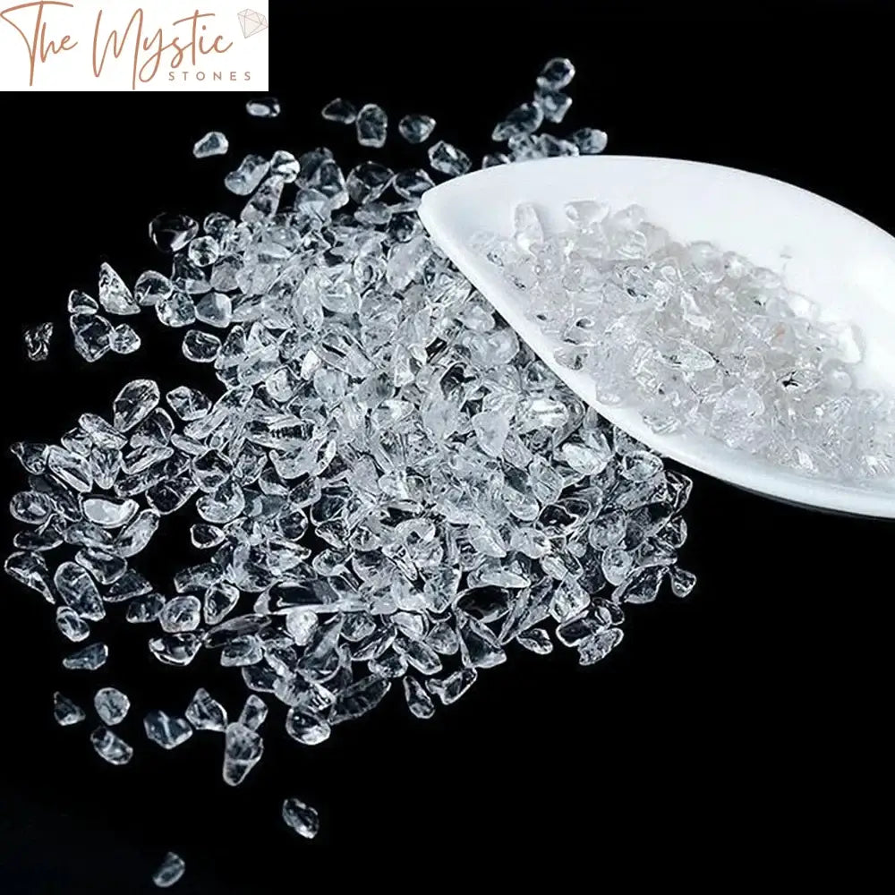 Clear Quartz Crystal Chips 7-9Mm