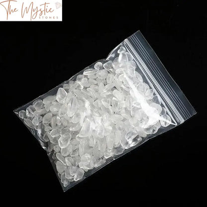 Clear Quartz Crystal Chips 7-9Mm