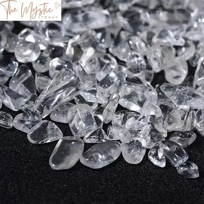 Clear Quartz Crystal Chips 7-9Mm