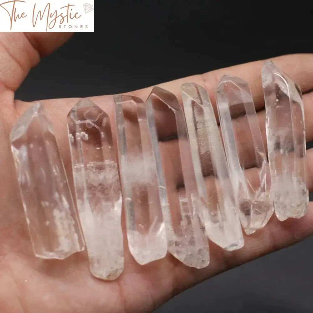 Clear Quartz Crystal Healing Wand