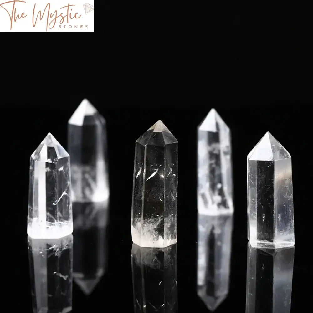 Clear Quartz Crystal Obelisk Wand