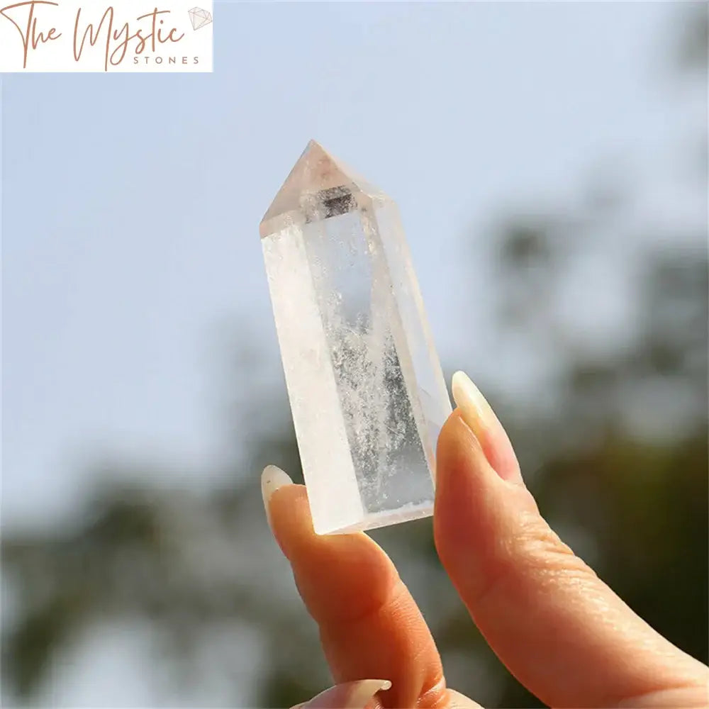 Clear Quartz Crystal Obelisk Wand 30-40Mm