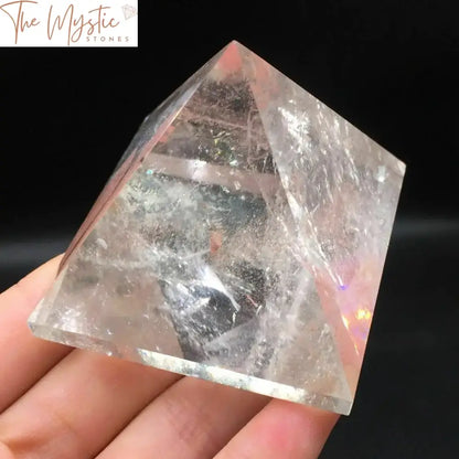 Clear Quartz Crystal Pyramid 50Mm