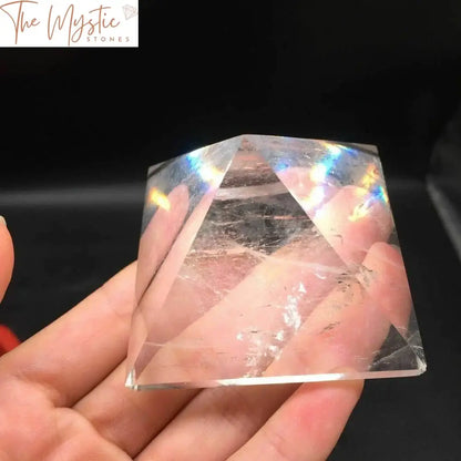 Clear Quartz Crystal Pyramid 50Mm