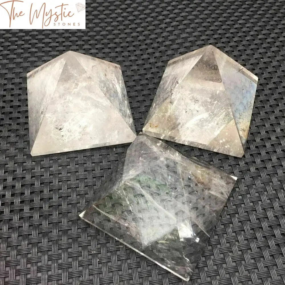 Clear Quartz Crystal Pyramid 50Mm