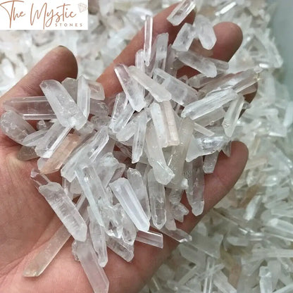 Clear Quartz Crystal Wand Points - Bulk 250G