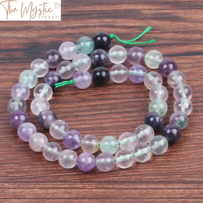 Colorful Fluorite 8Mm Beads