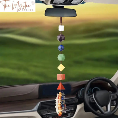 Crystal Chakra Car Amulet